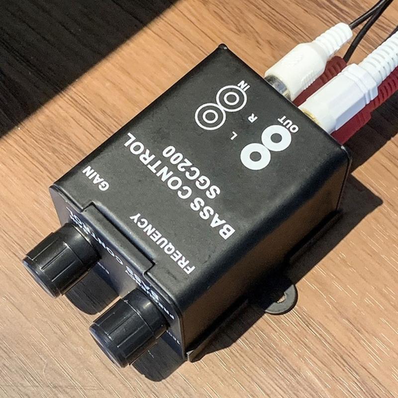 Einstellbarer Verstärker, Auto-Bassregler, Drehknopf, Line-Pegelregler, Fernbedienung, Frequenzregler, Auto-Bassregler