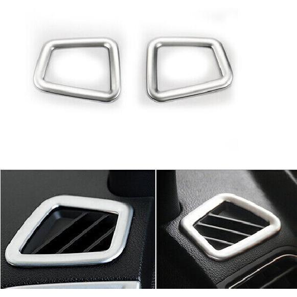 For Ford Explorer 2011-2018 2019 ABS Matte Dashboard L&R Air Outlet Vent Trim 2x