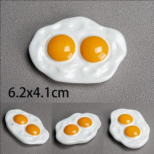 Refrigerator Magnetic Stickers Artificial Foods Fridge Magnets Cute Kitchen Decor Kawaii Home Decor Magnetic Stickers for Home