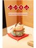 Lucky Cat Ceramic Piggy Bank | Creative Japanese Ornament | Cute Mini Gift for Birthdays or Store Opening