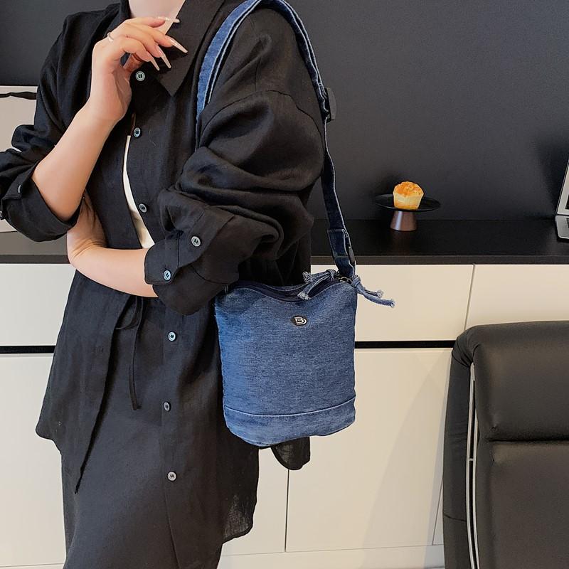 Denim Bag Student Shoulder Bag Women's Crossbody Bag Mobile Phone Bag