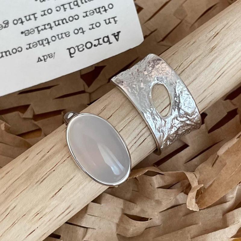 Einzigartiges Design Cooler High-End-Inspirierter Damen Minimalistischer Stil Verstellbarer Ring