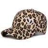 Baseball Print Leopard Stitching Embroidered Love Neutral Gender Women  Men For Caps Spring Autumn Outdoor Adjustable Casual Hats Sunscreen Hat