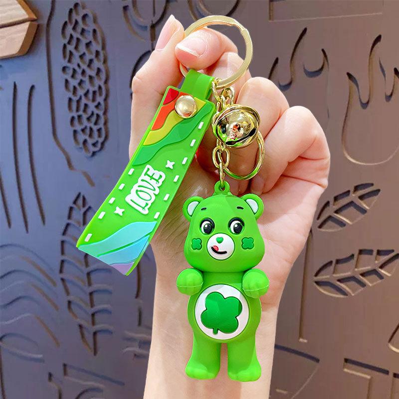 Love Bear Keychain Pendant Doll Doll Bag Small Pendant Couple Small Gift Car Key Chain