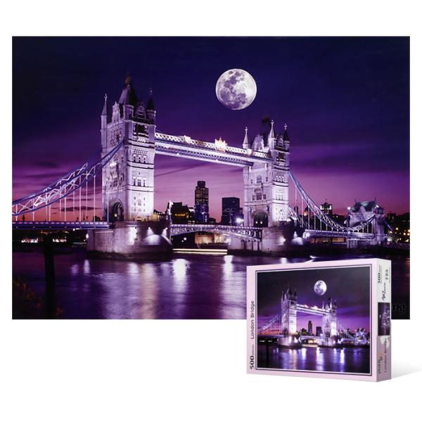 

Пазл из 500 деталей - London Tower Bridge, популярная корейская головоломка