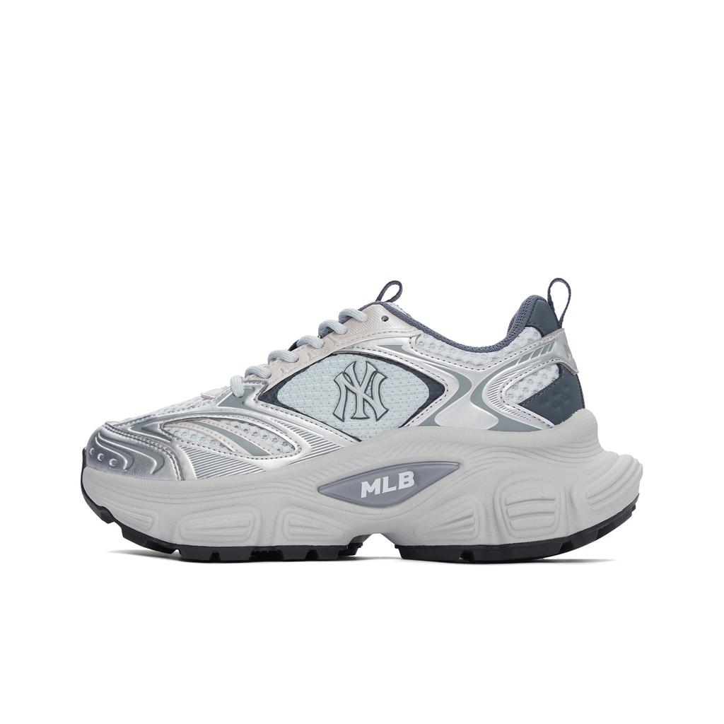 MLB Comode Morbide Versatili Moda Rialzanti Basse Scarpe da Papà Sneakers Unisex Grigio Chiaro 3ASHWD15N-50GRL