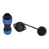 SP16 Flange Waterproof Aviation Plug Socket IP68 Male and Female Butt Joints Flange Waterproof Connector