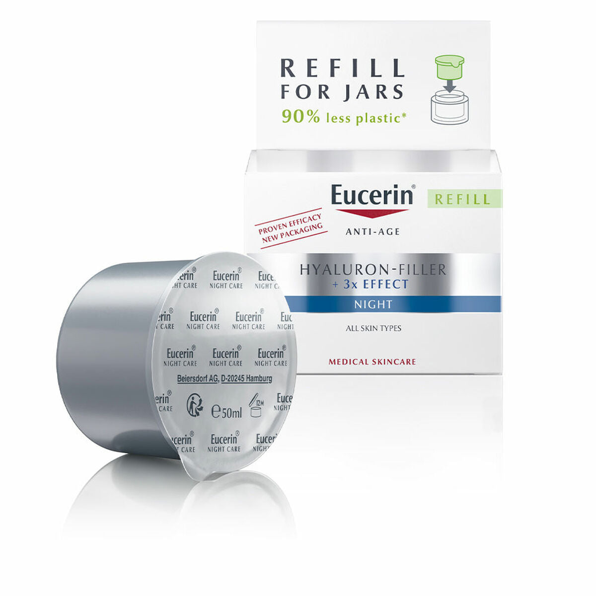 

Crème de nuit Eucerin Hyaluron Filler 50 ml