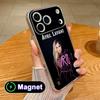 Avril Lavigne Clear TPU Magsafe Mobile Phone Case for iPhone 17 16 15 14 13 12 11 Air Pro Max Plus Mini Colorful Cover