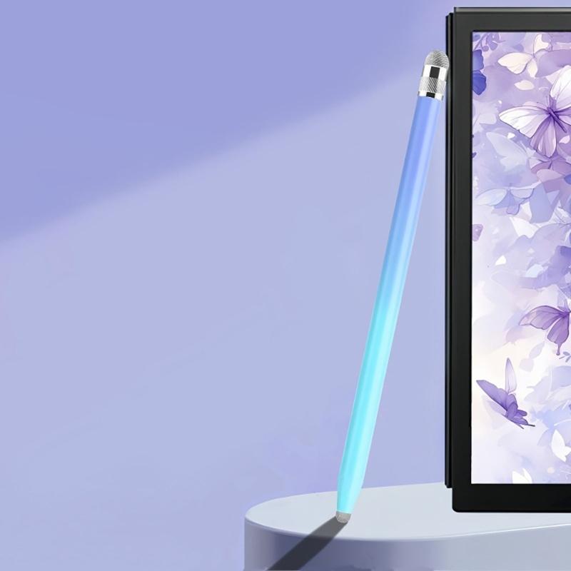 Double Head Capacitive Pen Gradients Color Styluses Pen for Adults Universal for Phone Tablet Touch Screens Sensitivity
