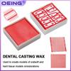 1Box Dental Casting Wax Mesh, Wax Hooks, Mesh Clips, Hexagonal Mesh and Clipping Materials for Dental Technicians
