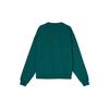 Men's Nike Lab Fleece Crew Solid Color Plush Stay Warm Sports Round Neck Pullover Green DA0318-340