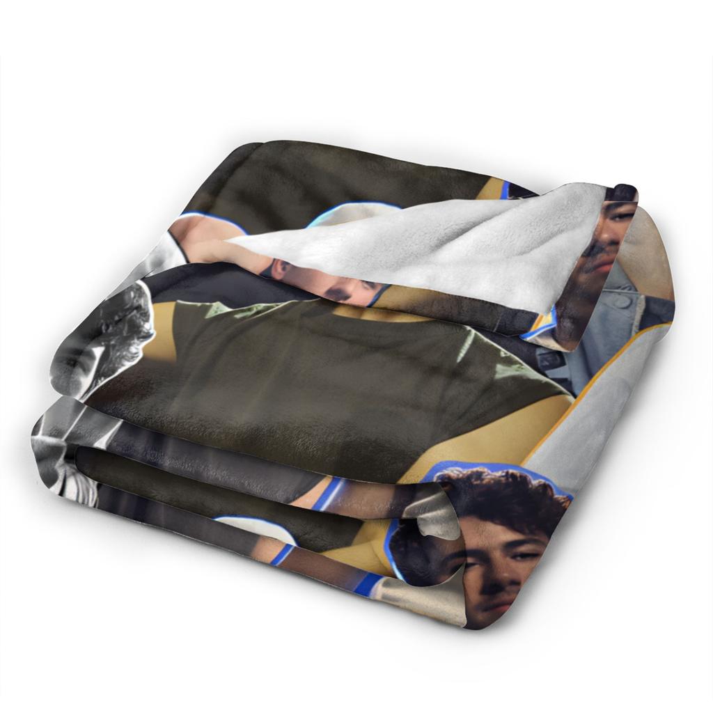 Kevin Jonas  Blankets Quality Warm J-Jonas Brothers  Bedding Throws Winter Kids Bedroom Fluffy Bedspread
