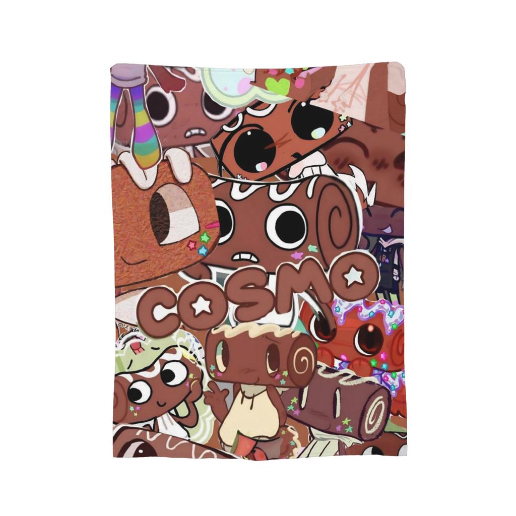 Game Dandy's World Blanket Velvet Textile Decor  Portable Super Warm Throw Blankets for Bedding Outdoor Plush Thin Quilt