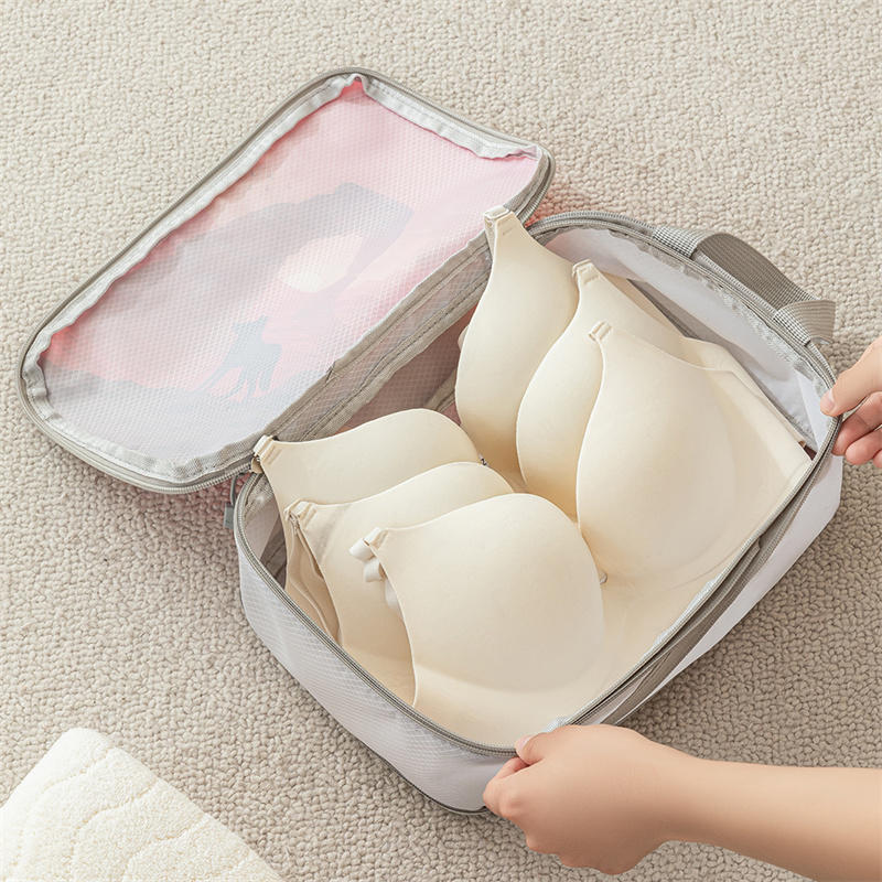 5Pcs/Set Travel Storage Bag Large Capacity Space Saving Suitcase Packing Bag Multifunctional Foldable Dustproof Clothes Underwear Storage Bag