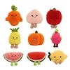 Mignon Mini Fruit Peluche Jouet Animaux en Peluche Doux pour Enfants Réaliste Câlinable Jouet à Câliner pour Machines à Griffes Prix Cadeau d'Anniversaire