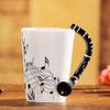Ceramic Coffee Cup Household Water Cups Ceramic Material Gift For Music Lover