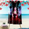 Mondlicht-Geheimnis: Vampire Tales Strandtuch Strandtuch für Urlaubsfotos Outdoor Camping Schwimmen Saugfähiges Badetuch Outdoor Pooltuch