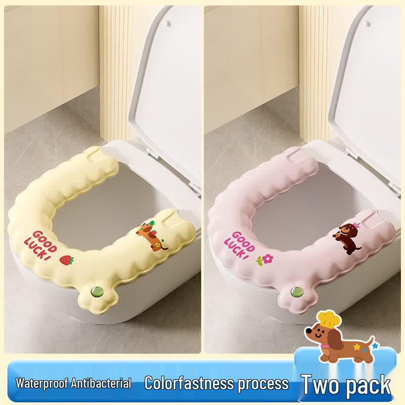 LIEI Scented Waterproof Adhesive Toilet Seat Cover