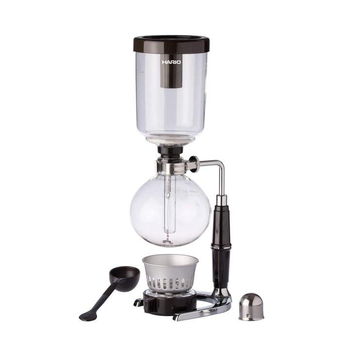 HARIO Technica 5-Cup Stand Design, 5-Cup Capacity, Black