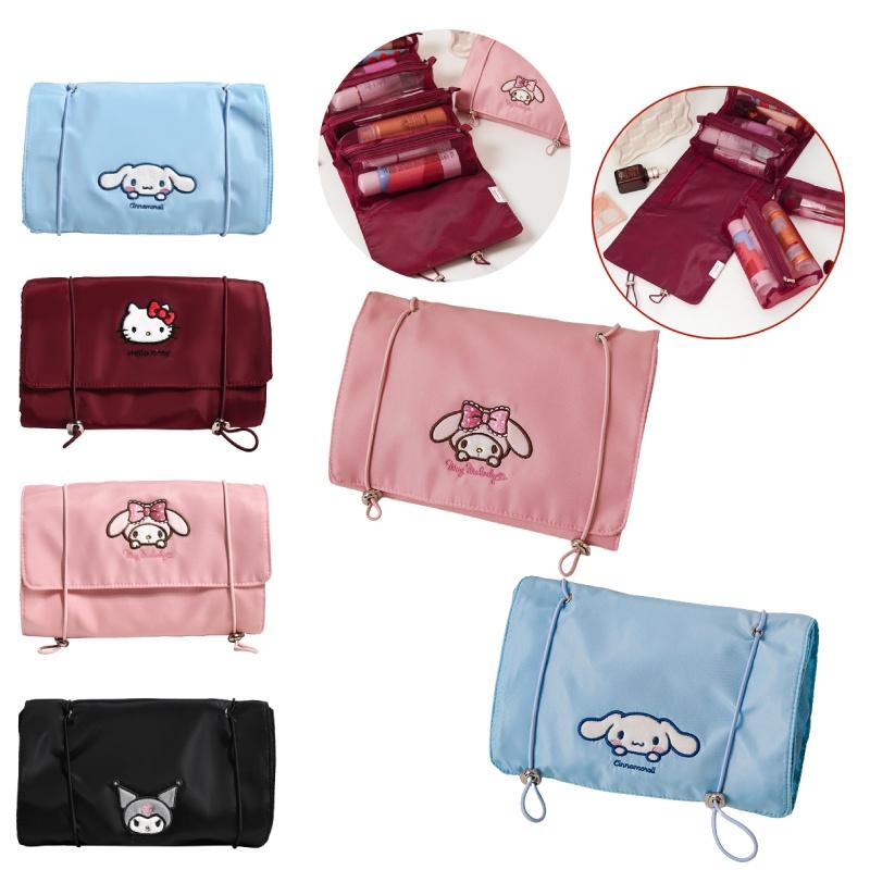 Kuromi Detachable Waterproof Travel Makeup Bag With Large Capacity For Women And Men