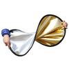 5 In 1 Portable Collapsible Round Photography Reflector Photo Studio Outdoor Light Diffuser Multi-disc With Carry Bag 60cm/80cm/110cm