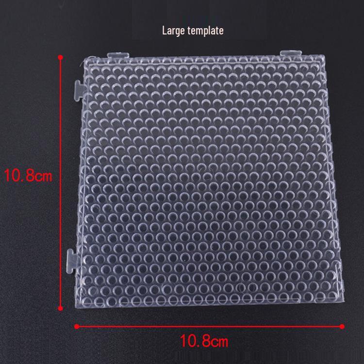 Children's DIY Water Fuse Beads Kit: Pegboard Template & Spray Tool for Drip Painting with Water-Soluble Beads