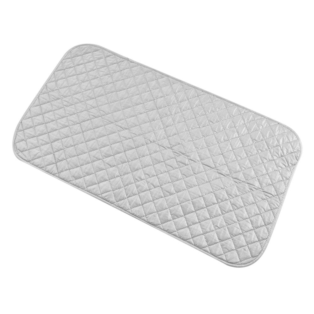 1Pc Portable Foldable Cotton Ironing Mat Silver Laundry Pad Home Use  (48 * 85cm)