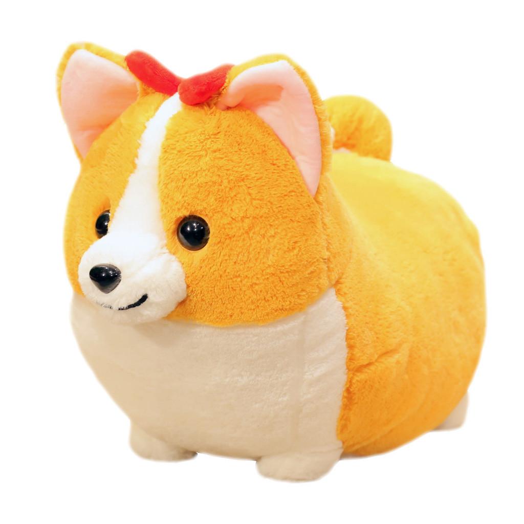 Short Corgi Legged Plush Toy Cute Cartoon Holiday Girls Kids Birthday Gift Doll