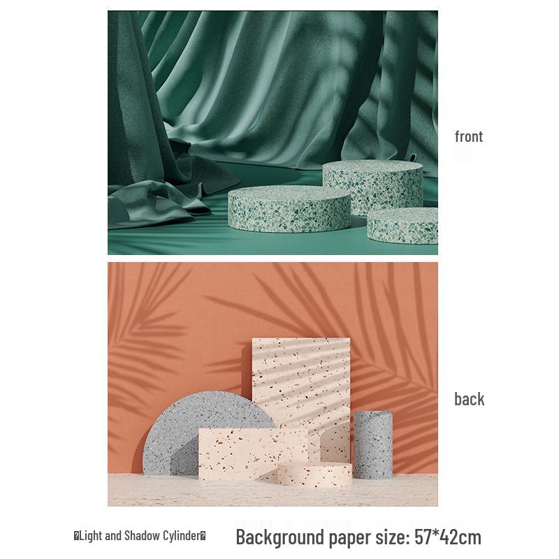 3D kahepoolne fototaust küüntele, toidule, kosmeetikale ja kaunistustele