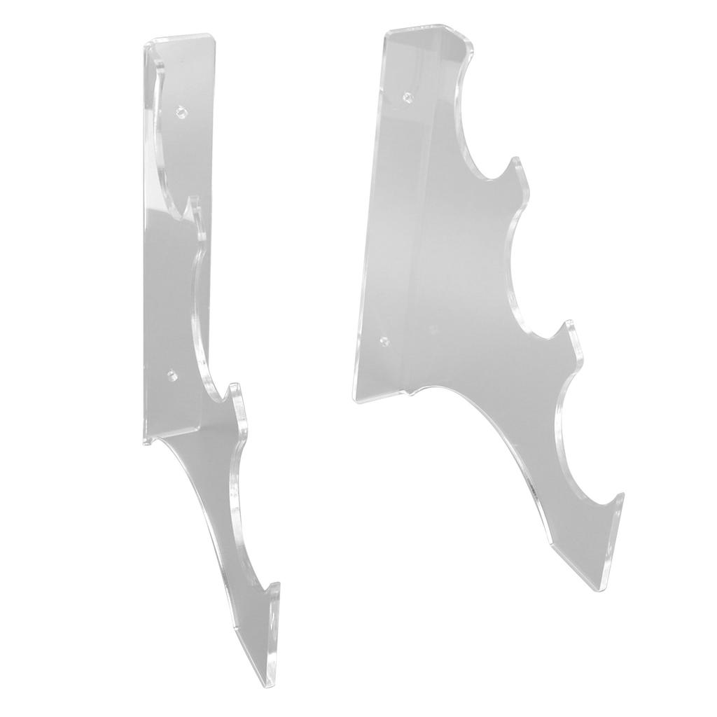 Schwert Aufhänger Display Halter Acryl Wandmontiert 3 Ebenen Schwertständer für Einzelhandelsgeschäfte Heimdekoration