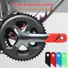 2pcs Bike Cranks Cover Guards Soft Durability Bike Cranks Protectors Suitable for Various Cycling Conditions