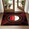 Feyenoord Design Crystal Velvet Rug Soft Decorative Mat for Bedroom Entrance