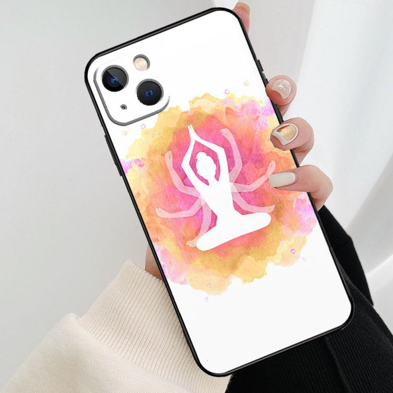 Yoga Om Hindu Symbol Phone Case For iPhone 17 Pro Max 16 15 11 13 12 14 Pro Max mini 15 16 Plus 16e 17 Air Cover iPhone 12Pro MAX