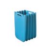 Folding Dirty Laundry Basket Resin Toy Storage Baskets Large Capacity Room Storage Baskets Modern Hanging Organizers with Handle