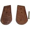 German C96 Broomhandle Mauser Holster Dark Brown Color w/ Hand Grips - Repro EE-60DO-B0SH