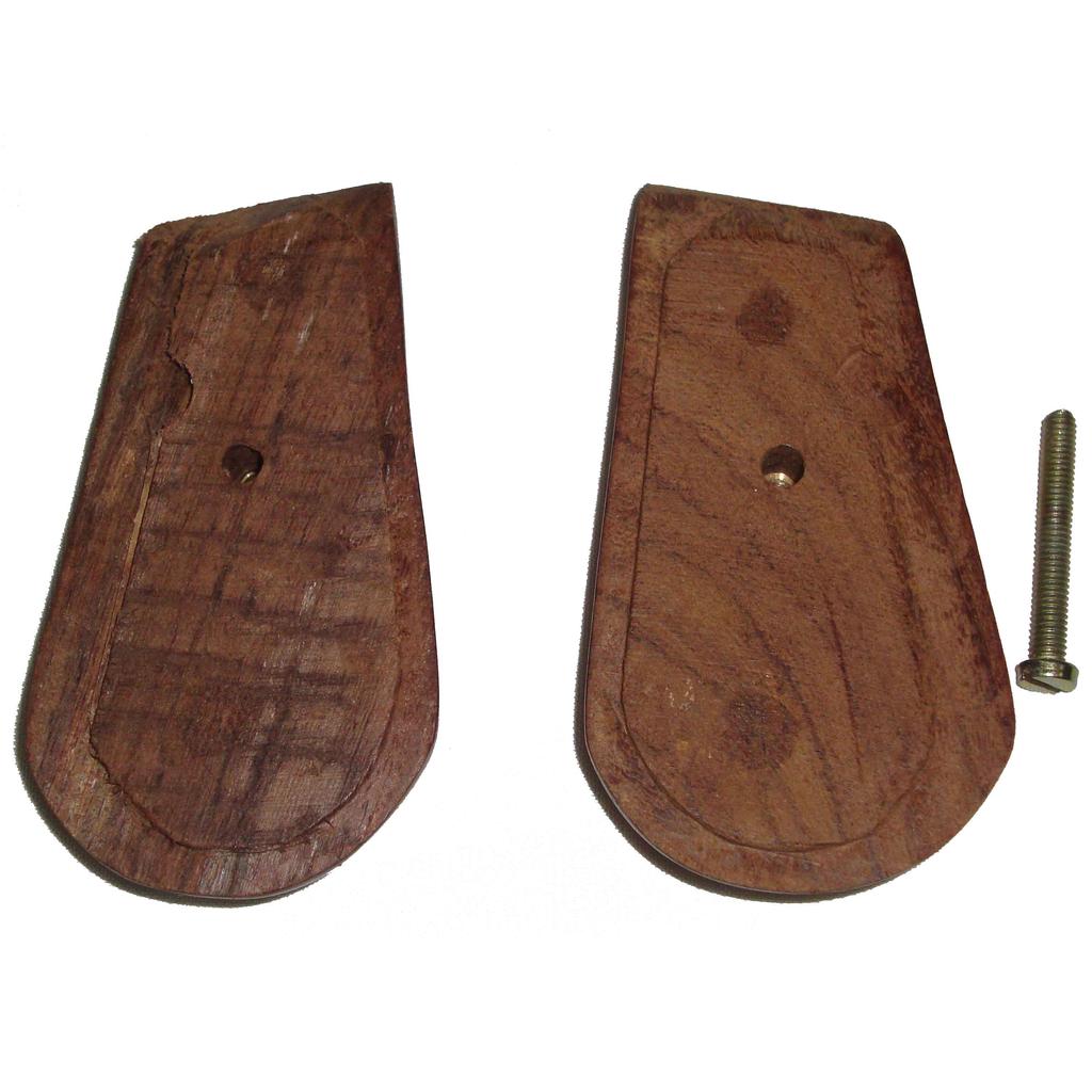 German C96 Broomhandle Mauser Holster Dark Brown Color w/ Hand Grips - Repro EE-60DO-B0SH