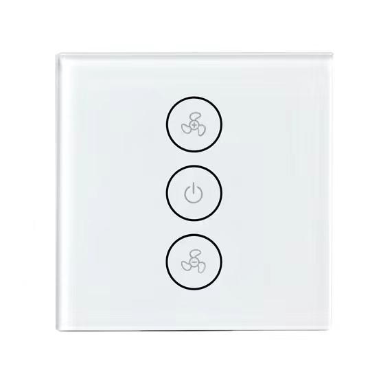 

WiFi Smart Home Fan Speed Control Switch with App Timer & Alexa Voice for Ceiling Fans