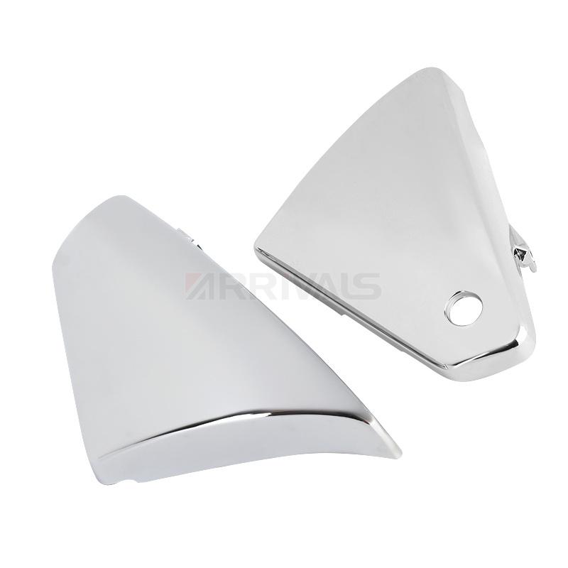 Motorcycle Chrome Left Right Battery Side Cover Fairing For Kawasaki Vulcan VN900 Classic Custom 2006-2020