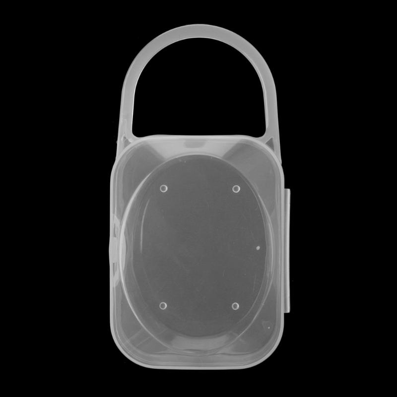 Portable Baby Kid Feeding Bottle Pacifier Soother Nipple Case Holder Storage Box