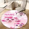 Personalized Magic Sweethear Round Chair Office Rug - Perfect for Mat, Office Chair & More - Ideal Gift for Birthdays and Holidays