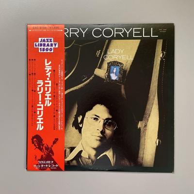 [USED] LARRY CORYELL Japanese Version LP with Obi LADY CORYELL