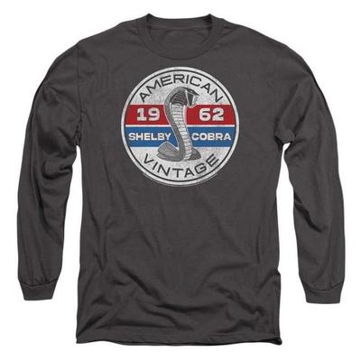 Carroll Shelby Unisex Adult Vintage Circle Long-Sleeved T-Shirt