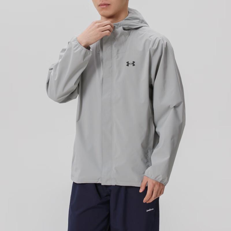 Under Armour Men s Woven Hooded Jacket L