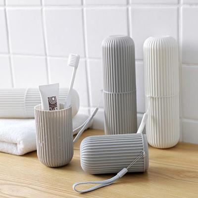 Travel Mouthwash Cup, Toothbrush And Toothpaste Storage Box, Travel Portable Toothbrushing Cup, Travel Toiletry Set