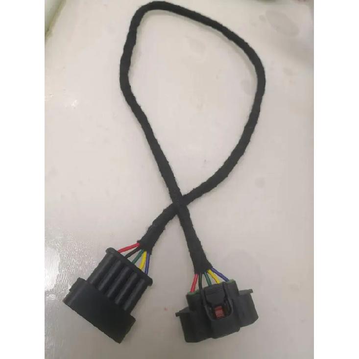 5 Pin Male To 5 Pin Female MAF Mass Air Flow Sensor Connector Plug With 60cm Extension Harness Wire Cable For Toyota 1pcs