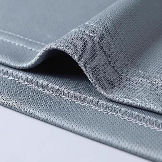 2dílná sada pánských teplákových souprav s kulatým výstřihem, krátkým rukávem, tričkem s elastickým pasem a kraťasy, rychleschnoucím sportovním oblečením