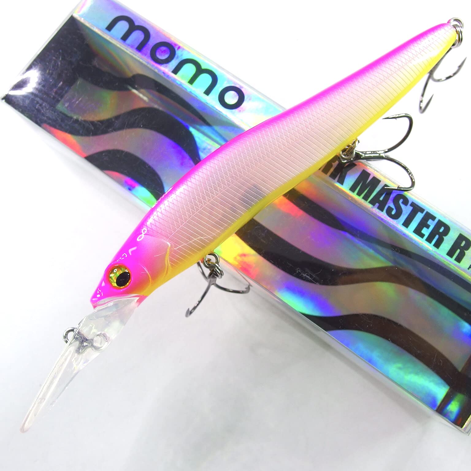 

Momo Lure Bass Lure Jerk Master 110 Deep Diving Jerk Bait [Momo Lure] R+2 (Jukucho Pink)