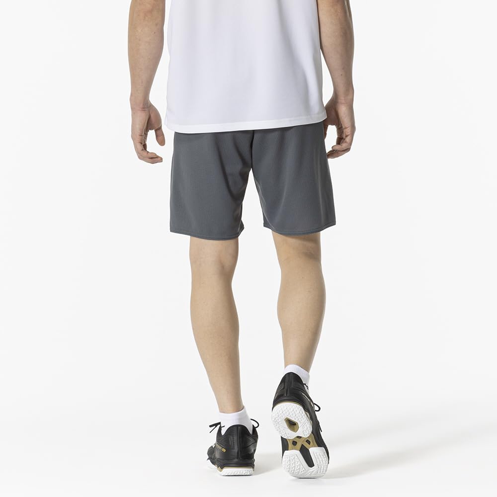 Tennis and Badminton Dry Aeroflow Game Highly Breathable Dynamotion Officially Certified by the Japan Badminton Unisex Turbulent Size 62JBB001 Pants,