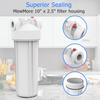 Home Improvement Water Filter Housing Superior Sealing Filter 3 4 Inch Customizable Filtration Double O-ring Design